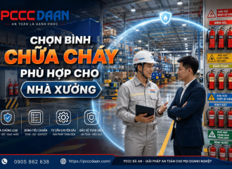 Cách Chọn Bình Chữa Cháy Phù Hợp Cho Nhà Xưởng Và Kho Hàng Theo Từng Loại Nguy Cơ Cháy
